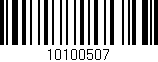 Código de barras (EAN, GTIN, SKU, ISBN): '10100507'