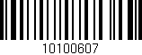 Código de barras (EAN, GTIN, SKU, ISBN): '10100607'