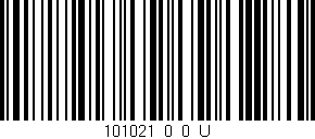 Código de barras (EAN, GTIN, SKU, ISBN): '101021_0_0_U'