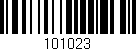 Código de barras (EAN, GTIN, SKU, ISBN): '101023'
