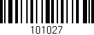 Código de barras (EAN, GTIN, SKU, ISBN): '101027'