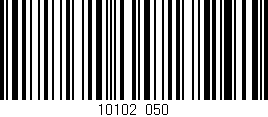 Código de barras (EAN, GTIN, SKU, ISBN): '10102/050'