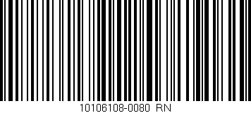 Código de barras (EAN, GTIN, SKU, ISBN): '10106108-0080_RN'