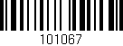 Código de barras (EAN, GTIN, SKU, ISBN): '101067'