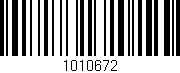 Código de barras (EAN, GTIN, SKU, ISBN): '1010672'