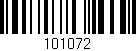 Código de barras (EAN, GTIN, SKU, ISBN): '101072'