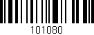 Código de barras (EAN, GTIN, SKU, ISBN): '101080'