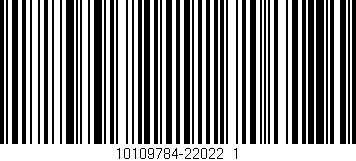 Código de barras (EAN, GTIN, SKU, ISBN): '10109784-22022_1'
