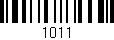 Código de barras (EAN, GTIN, SKU, ISBN): '1011'