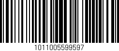 Código de barras (EAN, GTIN, SKU, ISBN): '1011005599597'