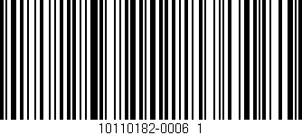 Código de barras (EAN, GTIN, SKU, ISBN): '10110182-0006_1'