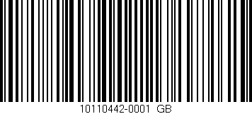 Código de barras (EAN, GTIN, SKU, ISBN): '10110442-0001_GB'