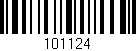Código de barras (EAN, GTIN, SKU, ISBN): '101124'