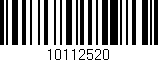 Código de barras (EAN, GTIN, SKU, ISBN): '10112520'