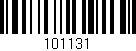 Código de barras (EAN, GTIN, SKU, ISBN): '101131'