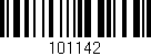 Código de barras (EAN, GTIN, SKU, ISBN): '101142'