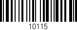 Código de barras (EAN, GTIN, SKU, ISBN): '10115'