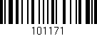Código de barras (EAN, GTIN, SKU, ISBN): '101171'