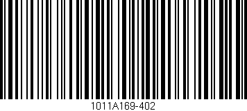 Código de barras (EAN, GTIN, SKU, ISBN): '1011A169-402'