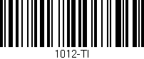 Código de barras (EAN, GTIN, SKU, ISBN): '1012-TI'
