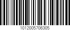 Código de barras (EAN, GTIN, SKU, ISBN): '1012005706305'