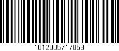 Código de barras (EAN, GTIN, SKU, ISBN): '1012005717059'