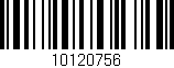 Código de barras (EAN, GTIN, SKU, ISBN): '10120756'