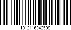 Código de barras (EAN, GTIN, SKU, ISBN): '1012116842589'