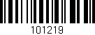 Código de barras (EAN, GTIN, SKU, ISBN): '101219'