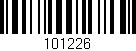 Código de barras (EAN, GTIN, SKU, ISBN): '101226'