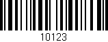 Código de barras (EAN, GTIN, SKU, ISBN): '10123'