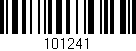 Código de barras (EAN, GTIN, SKU, ISBN): '101241'