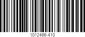 Código de barras (EAN, GTIN, SKU, ISBN): '1012486-410'
