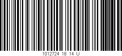 Código de barras (EAN, GTIN, SKU, ISBN): '1012724_18_14_U'