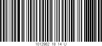 Código de barras (EAN, GTIN, SKU, ISBN): '1012962_18_14_U'