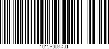 Código de barras (EAN, GTIN, SKU, ISBN): '1012A008-401'