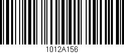 Código de barras (EAN, GTIN, SKU, ISBN): '1012A156'