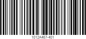 Código de barras (EAN, GTIN, SKU, ISBN): '1012A467-401'