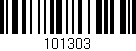 Código de barras (EAN, GTIN, SKU, ISBN): '101303'
