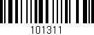 Código de barras (EAN, GTIN, SKU, ISBN): '101311'