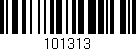 Código de barras (EAN, GTIN, SKU, ISBN): '101313'