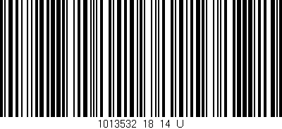 Código de barras (EAN, GTIN, SKU, ISBN): '1013532_18_14_U'