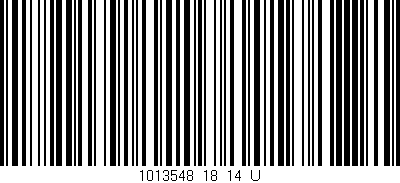 Código de barras (EAN, GTIN, SKU, ISBN): '1013548_18_14_U'