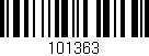 Código de barras (EAN, GTIN, SKU, ISBN): '101363'