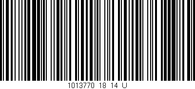 Código de barras (EAN, GTIN, SKU, ISBN): '1013770_18_14_U'
