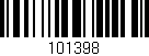 Código de barras (EAN, GTIN, SKU, ISBN): '101398'