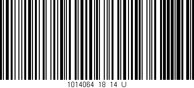 Código de barras (EAN, GTIN, SKU, ISBN): '1014064_18_14_U'
