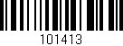 Código de barras (EAN, GTIN, SKU, ISBN): '101413'