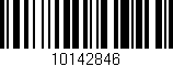 Código de barras (EAN, GTIN, SKU, ISBN): '10142846'