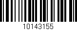 Código de barras (EAN, GTIN, SKU, ISBN): '10143155'